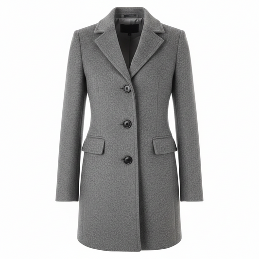 Helena | Abrigo de invierno para mujer con un botón