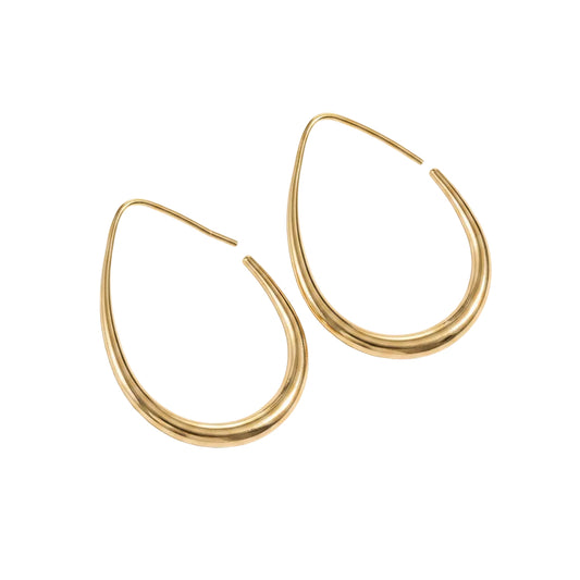 Lidia | Pendientes Ovalados Elegantes