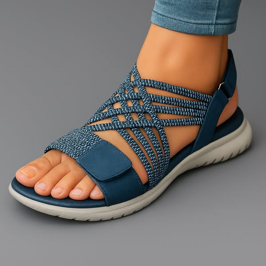Begoña | Sandalias cómodas con tejido trenzado