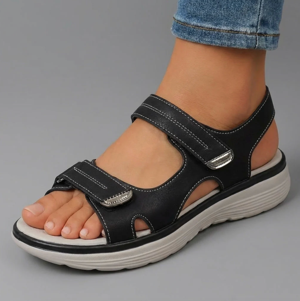 Nora | Sandalias ajustables de confort