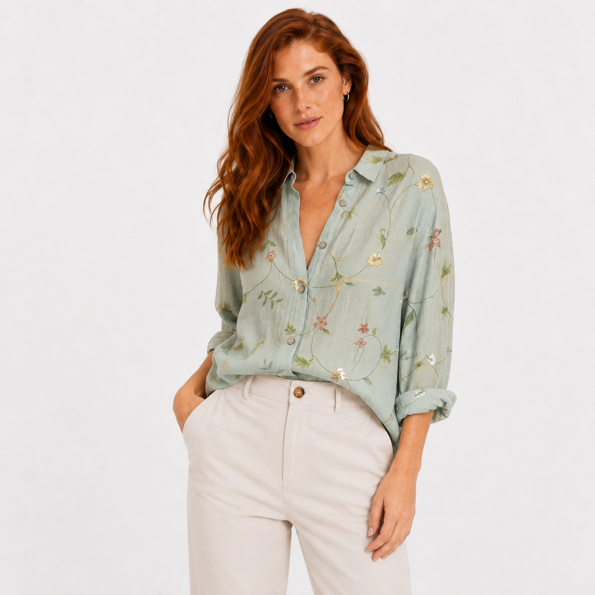 Olivia | Blusa Ola Floral