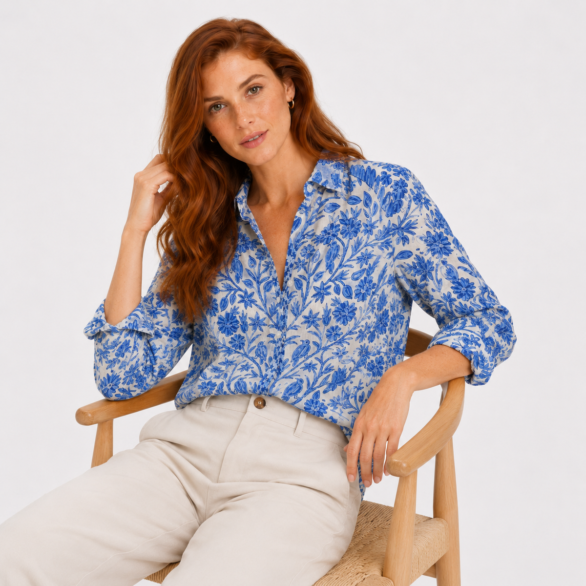 Fiona | Blusa Jardín Primaveral