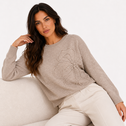 Alma | Jersey de Punto Floral