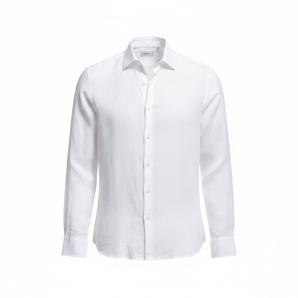 Alejandro | Camisa de Lino Blanca