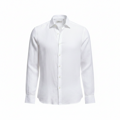 Alejandro | Camisa de Lino Blanca
