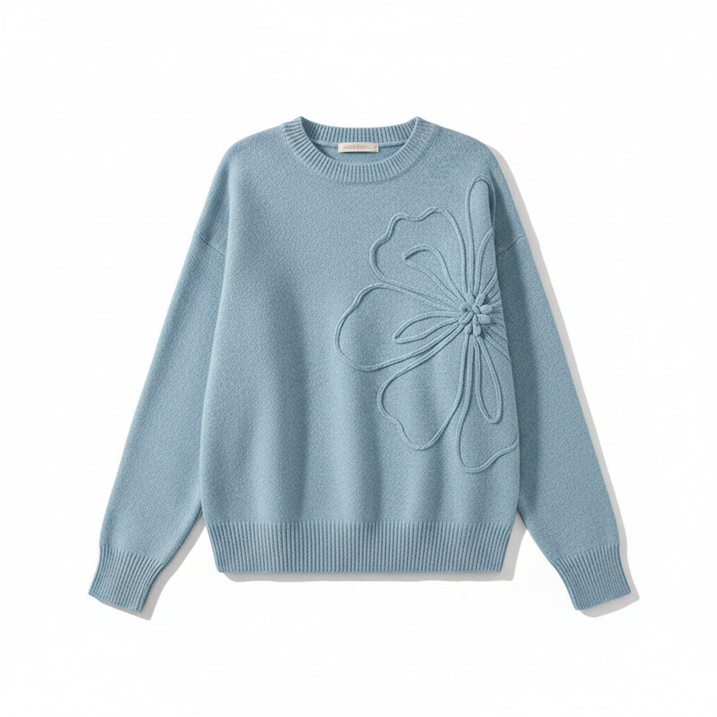 Alma | Jersey de Punto Floral