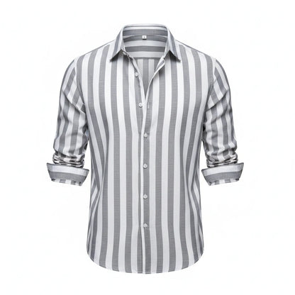 Rubén | Camisa de rayas ligera de verano