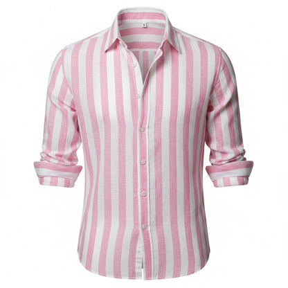 Rubén | Camisa de rayas ligera de verano