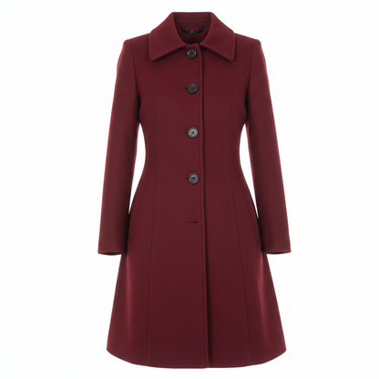 Helena | Abrigo de invierno para mujer con un botón