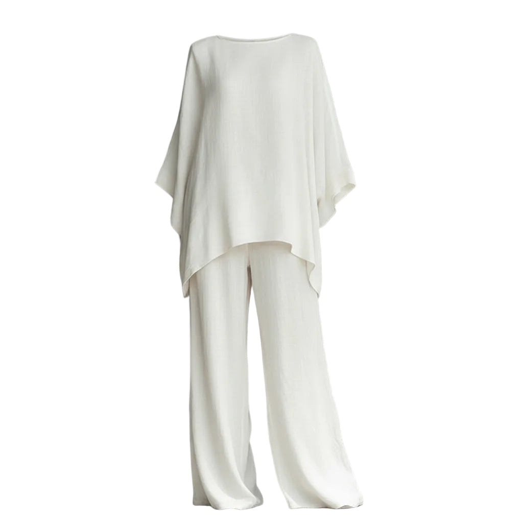 María | Conjunto de lino elegante y fluido