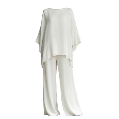 María | Conjunto de lino elegante y fluido