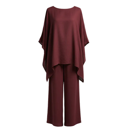 María | Conjunto de lino elegante y fluido