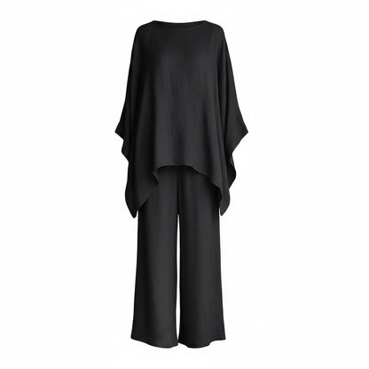 María | Conjunto de lino elegante y fluido