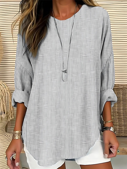 Marta | Blusa de Rayas de última moda