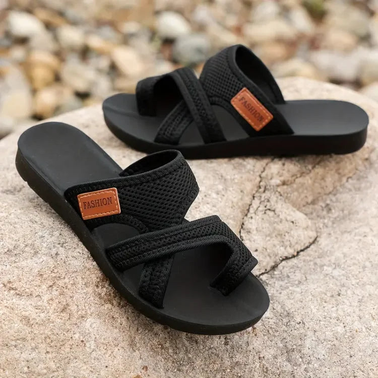 Nadine | Sandalias deslizantes cómodas y acolchadas