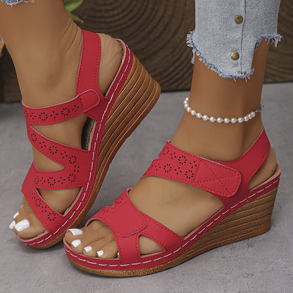 Prado | Sandalias con cuña acolchada