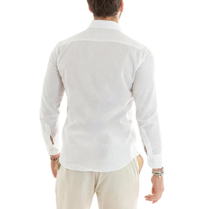Alejandro | Camisa de Lino Blanca