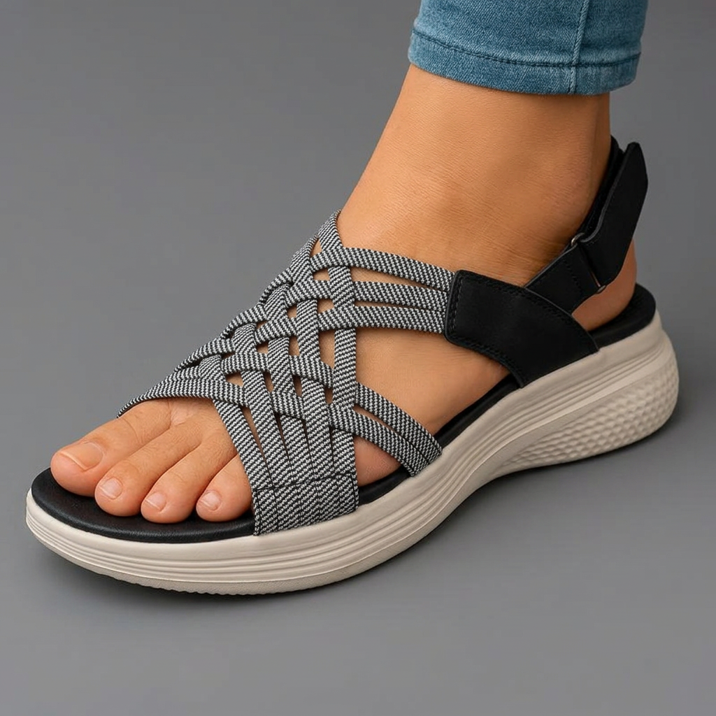 Noah | Sandalias cómodas con tejido trenzado