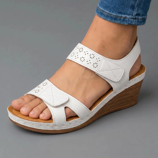 Prado | Sandalias con cuña acolchada
