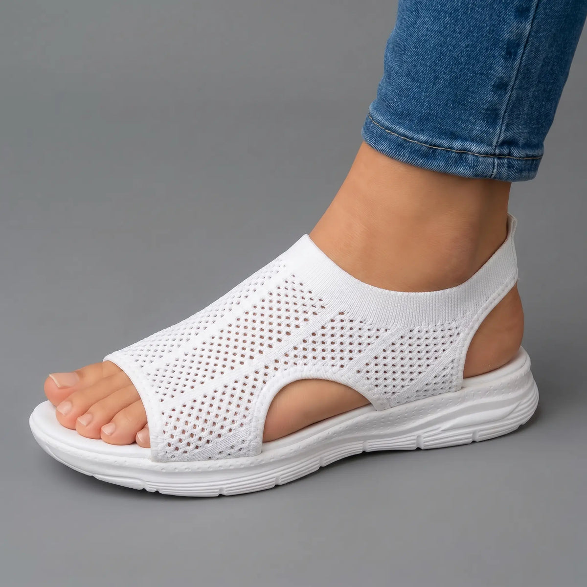 Elara | Sandalias de confort con acolchado
