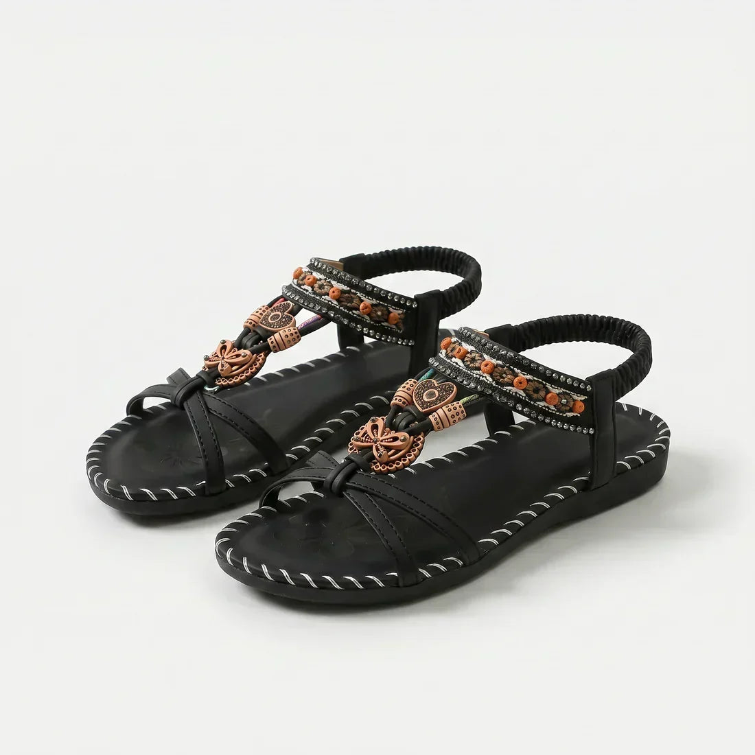 Ana | Sandalias de confort bohemias