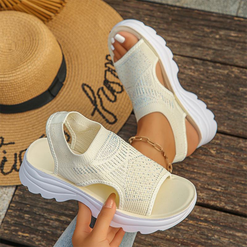 Brena | Sandalias sin cordones con plantilla acolchada