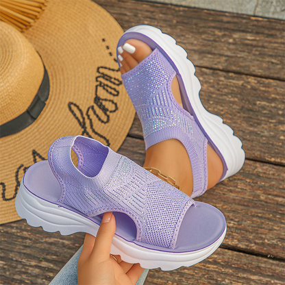 Brena | Sandalias sin cordones con plantilla acolchada