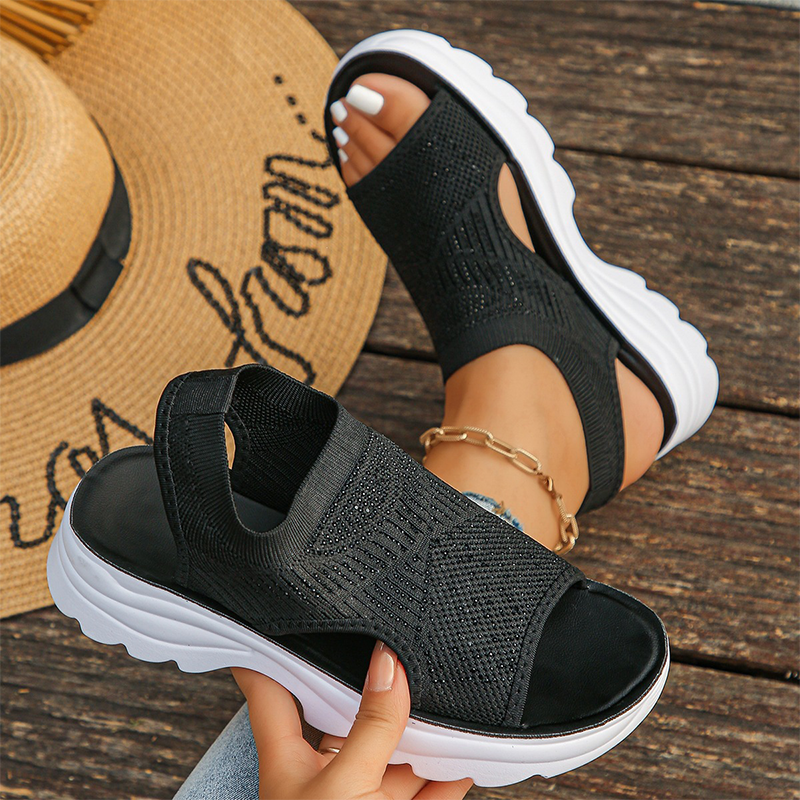 Brena | Sandalias sin cordones con plantilla acolchada