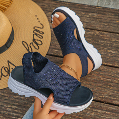 Brena | Sandalias sin cordones con plantilla acolchada