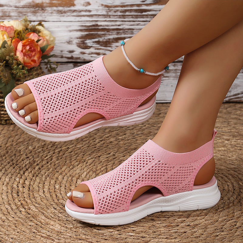Elara | Sandalias de confort con acolchado