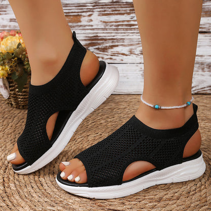 Elara | Sandalias de confort con acolchado
