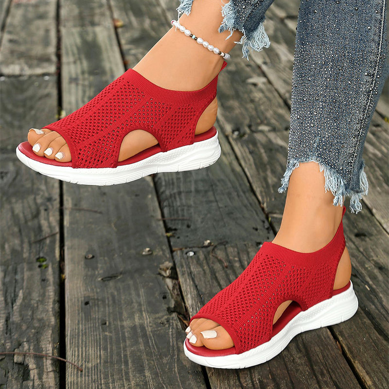 Elara | Sandalias de confort con acolchado