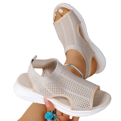 Elara | Sandalias de confort con acolchado
