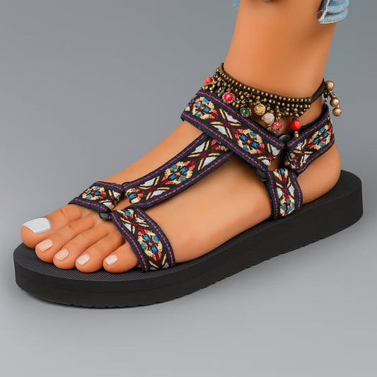 Corina | Sandalias de soporte acolchadas
